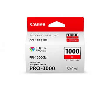 Cartouche d encre Canon Ink Cart/PFI-1000 Red - Canon