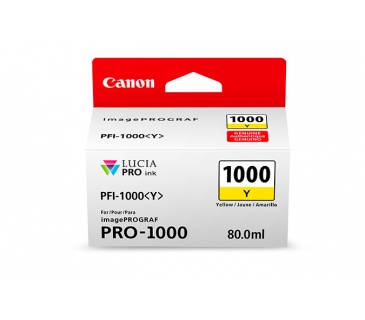 Cartouche d encre Canon Ink Cart/PFI-1000 Yellow - Canon
