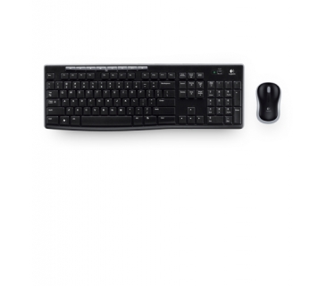 Clavier Logitech Desktop MK270 Wireless [UK] black - Logitech