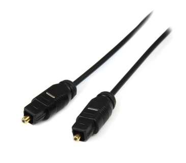 Adaptateur Audio Video 15 ft Thin Toslink Digital Optical SPDIF Audio Cable - Startech
