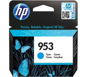 Cartouche d encre HP INK CARTRIDGE No 953 Cyan DE/FR/NL/BE/UK/SE/IT - HP