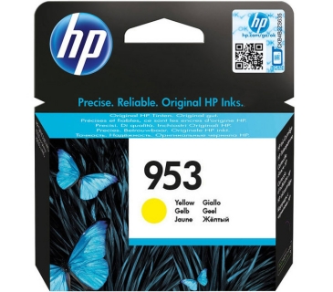 Cartouche d encre HP INK CARTRIDGE No 953 Yellow DE/FR/NL/BE/UK/SE/IT - HP