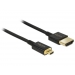 HDMI KabelEthernet A -micro D St/St 2.00m 3D 4K sli - Delock