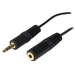 12 ft PC Speaker Extension Audio Cable - Audio cable - mini-phone stereo 3.5 mm (F) - mini-phone stereo 3.5 mm (M) - 12 ft - Startech