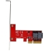 x4 PCI Express to SFF-8643 Adapter for PCIe NVMe U.2 SSD - PCI Express 2.5in NVM Express SSD Adapter - PCIe 3.0x4 Lane Host Adapter - Compatible w/ PCIe 3.0 & PCIe 2.0 motherboards - Startech