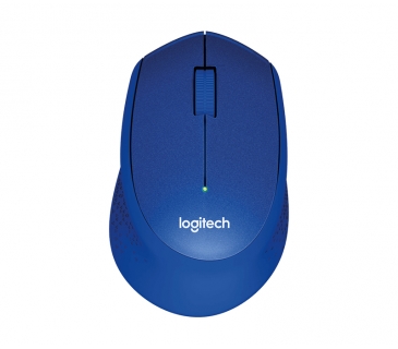 Souris Logitech M330 Silent Plus Mouse Blue Wireless - Batterie 24 mois - Logitech