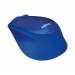 Logitech M330 Silent Plus Mouse Blue Wireless - Batterie 24 mois - Logitech