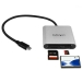 USB 3.0 FLASH MEMORY MULTI-CARD READER / WRITER WITH USB-C - SD MICROSD COMPACTFLASH - Startech