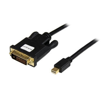 Câble Ecran 3 ft Mini DisplayPort to DVI Adapter Converter Cable Mini DP to DVI 1920x1200 - Black - Startech
