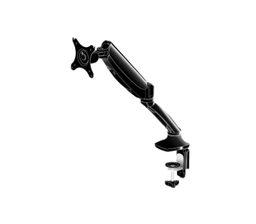 Fixation TFT LCD TV Iiyama Flexible desk mount for single with height adjustable gas spring. Deskmount with clamp or grommet. size10~27i. VESA 75x75 or 100x100mm. 1~5kg - Iiyama