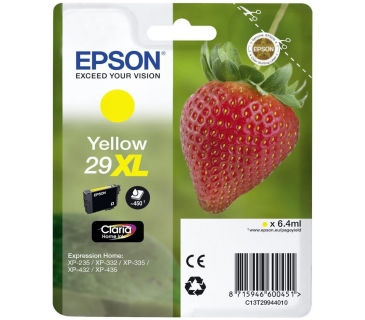 Cartouche d encre Epson Cartouche Fraise Encre Claria Home Jaune XL - Epson
