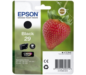 Cartouche d encre Epson Cartouche Fraise Encre Claria Home Noir - Epson