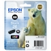 Epson 26 cartouche d encre photo noir capacité standard 4.7ml 200 photos blister sans alarme - Epson
