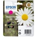 Epson 18 cartouche dencre Magenta capacité standard 3.3ml 180 pages blister sans alarme - Epson