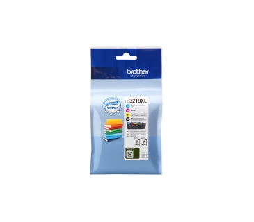 Cartouche d encre Brother LC-3219XLVAL Black + 3Color Pack Book Pic - Brother