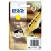 Epson 16 cartouche dencre jaune capacité standard 3.1ml 165 pages blister sans alarme - Epson