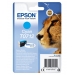 Epson T0712 cartouche dencre cyan capacité standard 5.5ml blister sans alarme - Epson