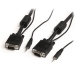 5m Coax High Resolution Monitor VGA Video Cable with Audio HD15 M/M - VGA Extension Cable - HD15 to HD15 Cable - Startech