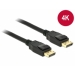 Displayport KabelDP - DP St/St 3.00m Black 4K - Delock