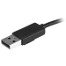 4 Port USB Hub with Built-in Cable - 4 Port Portable USB 2.0 Hub - Compact Mini USB Hub - Bus-Powered - Small-Footprint Design for Travel or Desktop - Startech