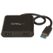 USB to HDMI Adapter - USB to Dual HDMI Adapter - USB 3.0 to HDMI - External Video Card - 4K - Use this USB adapter to connect two independent HDMI displays to a single USB port - Startech