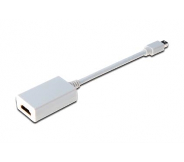 Adaptateur Ecran ASSMANN DISPLAYPORT ADAPTER CABLE 0.15MMINI DP/ST - HDMI TYP A/BU
