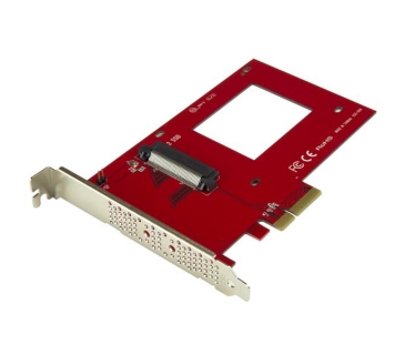 Câble USB U.2 to PCIe Adapter for 2.5in U.2 NVMe SSD - SFF-8639 - x4 PCI Express 3.0 - Startech