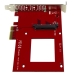 U.2 to PCIe Adapter for 2.5in U.2 NVMe SSD - SFF-8639 - x4 PCI Express 3.0 - Startech