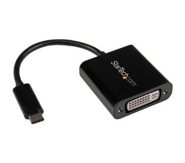 Adaptateur Ecran Startech USB-C to DVI adapter - USB Type-C to DVI Video Converter for MacBook Chromebook Dell XPS or other USB C Devices - Startech