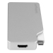 ALUMINUM TRAVEL A/V ADAPTER: 4-IN-1 USB-C TO VGA DVI HDMI OR MDP - 4K - Startech