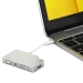 ALUMINUM TRAVEL A/V ADAPTER: 4-IN-1 USB-C TO VGA DVI HDMI OR MDP - 4K - Startech