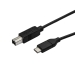 0.5m USB C to USB B Printer Cable - M/M - USB 2.0 - Startech