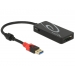 USB-HUBUSB3.1 TypA - 3x USB3.0 TypA +2x Slot SD - Delock