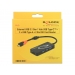 USB-HUBUSB3.1 TypC - 3x TypA +2x Slot SD Black - Delock
