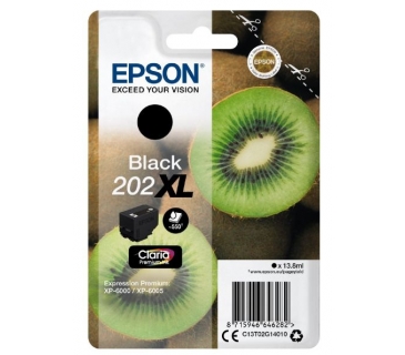 Cartouche d encre Epson Singlepack Black 202XL Kiwi Clara Premium Ink - Epson