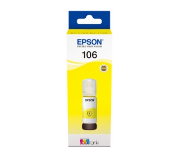 Cartouche d encre Epson 106 EcoTank Yellow ink bottle 1 x 70ml - Epson
