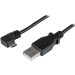 0.5 m Micro-USB Charge-and-Sync Cable M/M - Right-Angle Micro-USB - 24 AWG - Startech