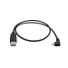 0.5 m Micro-USB Charge-and-Sync Cable M/M - Right-Angle Micro-USB - 24 AWG - Startech