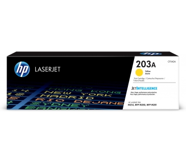 Toner HP 203A Original Yellow LaserJet Toner Cartridge - HP