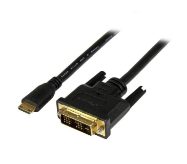 Câble Ecran 1m Mini HDMI to DVI-D Cable M M - Startech