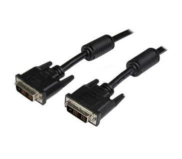 Câble Ecran 3m DVI-D Single Link Cable - Male to Male DVI-D Monitor Cable - DVI-D 1920x1200 Cable - DVI-D M/M - Black 3 meter - Startech