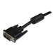 3m DVI-D Single Link Cable - Male to Male DVI-D Monitor Cable - DVI-D 1920x1200 Cable - DVI-D M/M - Black 3 meter - Startech
