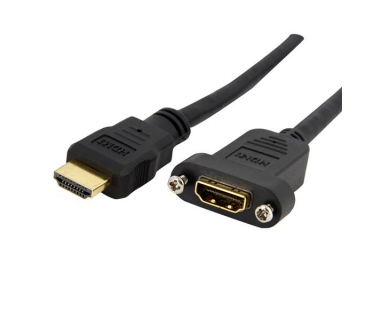 Câble Ecran 3 ft Standard HDMI Cable for Panel Mount - F/M - Startech