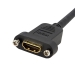 3 ft Standard HDMI Cable for Panel Mount - F/M - Startech