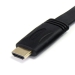 6 ft Flat High Speed HDMI Cable with Ethernet - HDMI - M/M - Startech