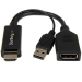 Startech HDMI to DisplayPort Converter - HDMI to DP Adapter with USB Power - 4K - Connect your HDMI enabled Ultrabook or laptop to a DP monitor using this compact USB-powered adapter - Startech