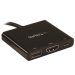 Startech USB-C to 4K HDMI Multifunction Adapter with Power Delivery and USB-A Port - USB Type-C to HDMI - USB C Laptop Travel Adapter - USB Type C Adapter with PD - Startech