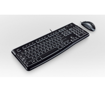 Clavier Logitech Desktop MK120 [ES] black - Logitech