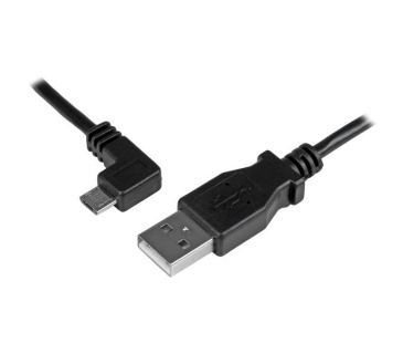Câble USB 0.5 m Micro-USB Charge-and-Sync Cable M/M - Left-Angle Micro-USB - 24 AWG - Startech