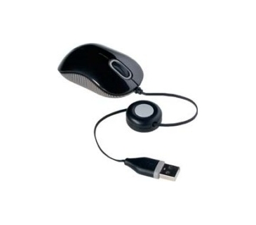 Souris Targus Compact Optcial Mouse Win 7 compatible, retract cabl